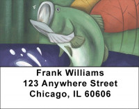 Catching Dinner Address Labels | LBQBC-29