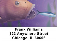 Catching Dinner Address Labels | LBQBC-29
