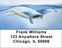 Creatures Of The Sea Address Labels | LBQBC-30