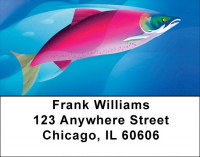Fish Of The Sea Address Labels | LBQBC-34