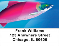 Fish Of The Sea Address Labels | LBQBC-34