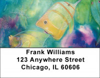 Underwater Splender Address Labels | LBQBC-47