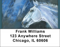Arabian Horse Portraits Address Labels | LBQBC-61