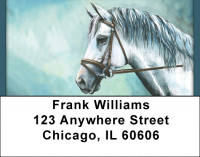Arabian Horse Portraits Address Labels | LBQBC-61
