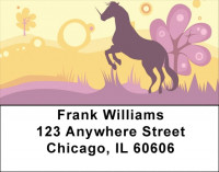 Wild And Free Fantasy Address Labels | LBQBC-74