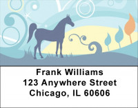 Wild And Free Fantasy Address Labels | LBQBC-74