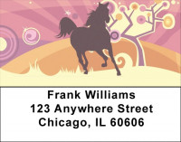 Wild And Free Fantasy Address Labels | LBQBC-74