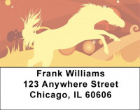 Wild And Free Fantasy Address Labels | LBQBC-74