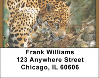 Jaguar Big Cats Address Labels | LBQBC-80
