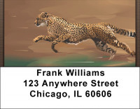 Charging Cheetahs Address Labels | LBQBC-95
