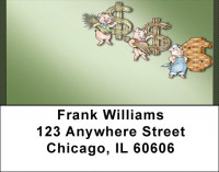 Three Little Pigs Address Labels | LBQBD-12