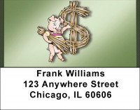 Three Little Pigs Address Labels | LBQBD-12