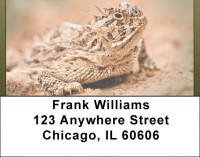 Horned Toad Address Labels | LBQBD-16