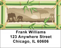 African Moonlight Address Labels | LBQBD-18