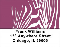 Hot Pink Safari Address Labels | LBQBD-20