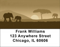 Moons Over Africa Address Labels | LBQBD-22