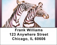 Zappy Zebra Address Labels | LBQBD-45