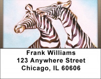Zappy Zebra Address Labels | LBQBD-45