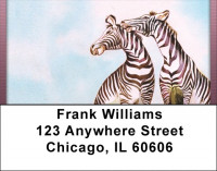 Zappy Zebra Address Labels | LBQBD-45