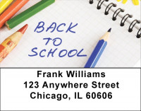 Back To School Address Labels | LBQBD-65