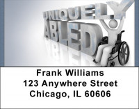 Uniquely Abled Address Labels | LBQBD-76