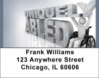 Uniquely Abled Address Labels | LBQBD-76