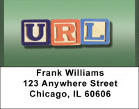 WWW And URL Blocks Address Labels | LBQBD-84