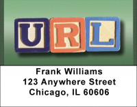 WWW And URL Blocks Address Labels | LBQBD-84