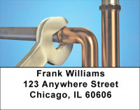 Plumbing Pipes Address Labels | LBQBD-91