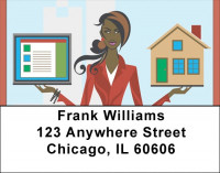 Professional Realtor Address Labels | LBQBD-92