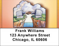 Global Economy Address Labels | LBQBD-98