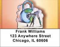 Global Economy Address Labels | LBQBD-98