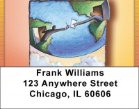 Global Economy Address Labels | LBQBD-98