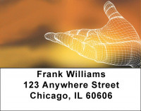 Global Web Of Technology Address Labels | LBQBE-01
