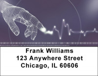 Hands On The Pulse Address Labels | LBQBE-02