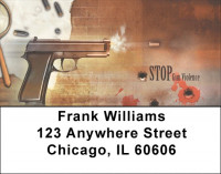 Fight Crime Address Labels | LBQBE-11