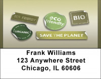 Environmental Stickers Address Labels | LBQBE-14