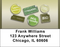 Environmental Stickers Address Labels | LBQBE-14