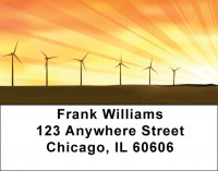 Wind Energy Address Labels | LBQBE-17