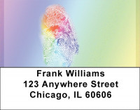 Colorful Identity Address Labels | LBQBE-21