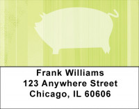 Healthy Local And Green Address Labels | LBQBE-27