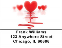 Heart Health Address Labels | LBQBE-30