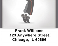 Moon Walk Tribute To King Of Pop Address Labels | LBQBE-61