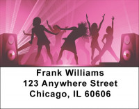 Party On Address Labels | LBQBE-62