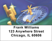 Lucky Gamble Address Labels | LBQBE-65