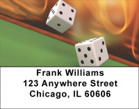 Win The Gamble Address Labels | LBQBE-66