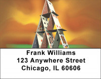 Win The Gamble Address Labels | LBQBE-66