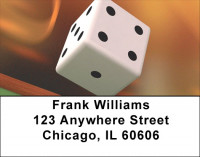 Win The Gamble Address Labels | LBQBE-66