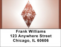Card Game Symbols Address Labels | LBQBE-67