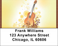 Classic To Rock Guitars Address Labels | LBQBE-72